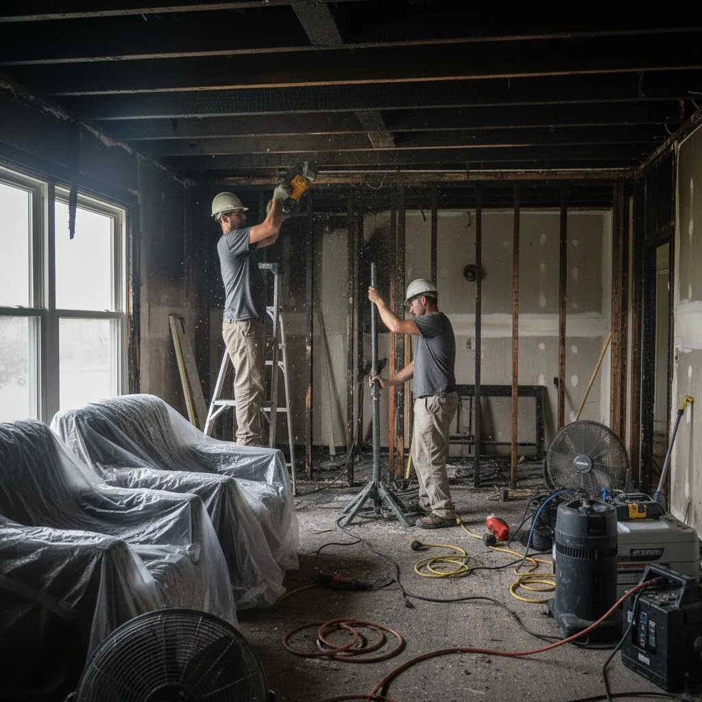 Fire Damage Restoration in Newport News, VA
